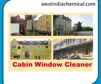 Cabin window cleaner
