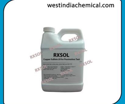 Copper Sulfate for Passivation Test
