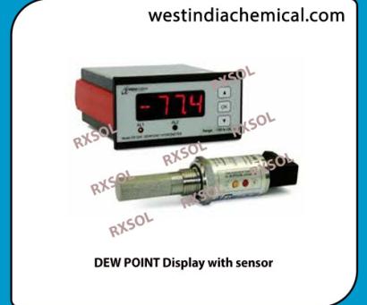 DEW POINT Display with sensor