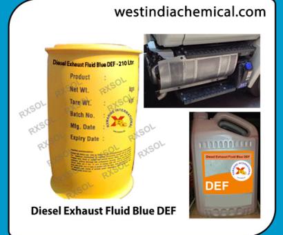 Diesel Exhaust Fluid Blue DEF