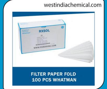 Filter Paper Fold 100 PCS WHATMAN