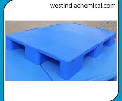 HDPE Injection Molded 4 Way Entry Non Reversible One piece Molded Plastic Pallets