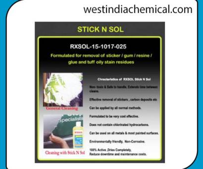 STICK N SOL - Removing Label