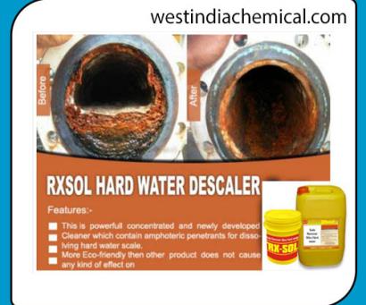 Scale Remover Silica Hard water