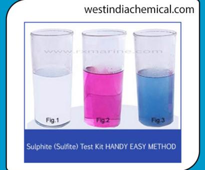 Sulphite (Sulfite) Test Kit HANDY EASY METHOD
