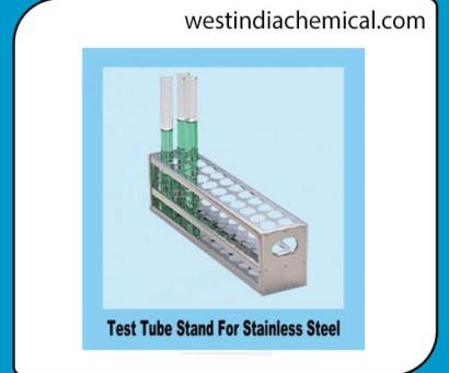 Test Tube Stand for 100 Ml Stainless Steel