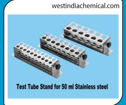 Test Tube Stand for 50 Ml Stainless Steel