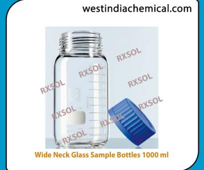 Wide Neck Glass Sample Bottles 1000 ml