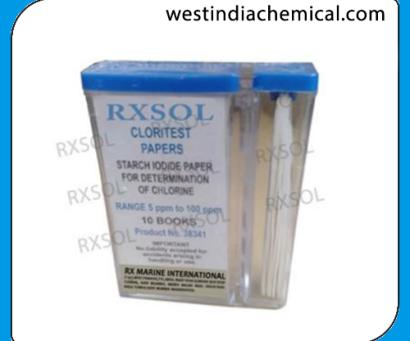 Chlorine Test Paper