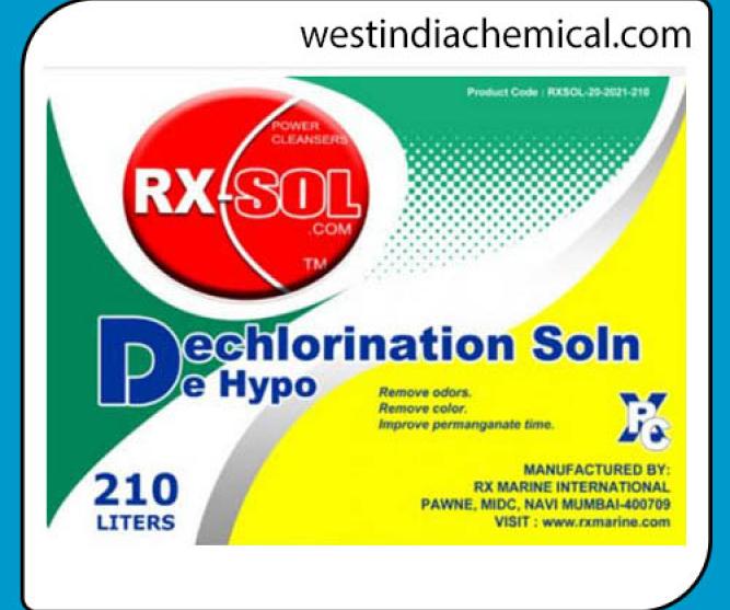 Dechlorination Soln De Hypo
