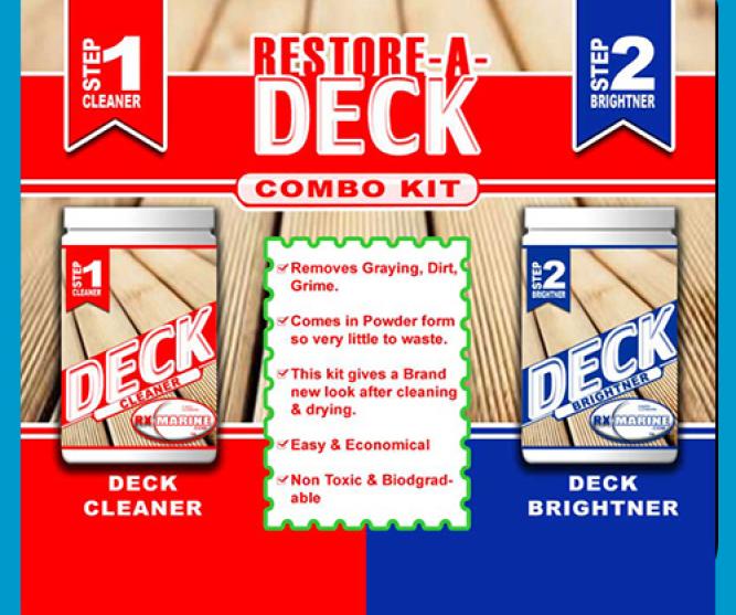 Floor polish DECK BRIGHTNER