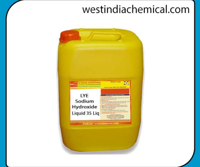 LYE Sodium Hydroxide Liquid 35 Kg Liq